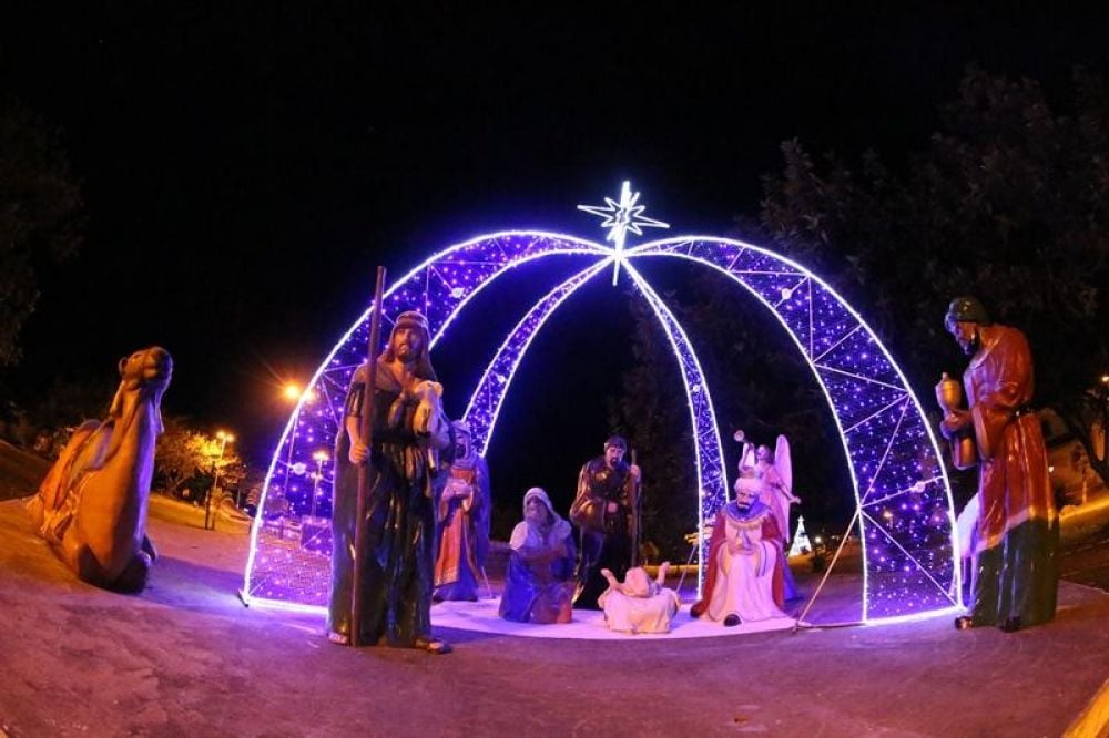 Foto: Presépio de natal/Internet