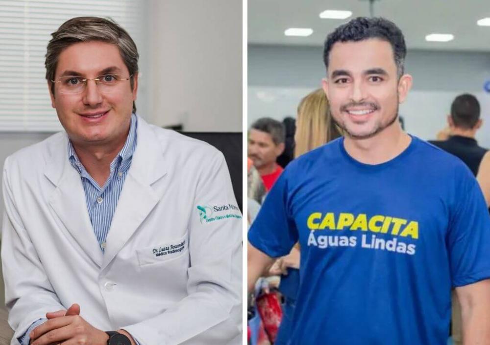 Dr. Lucas e Fábio Campos podem formar chapa majoritária em 2024 - Foto: Reprodução