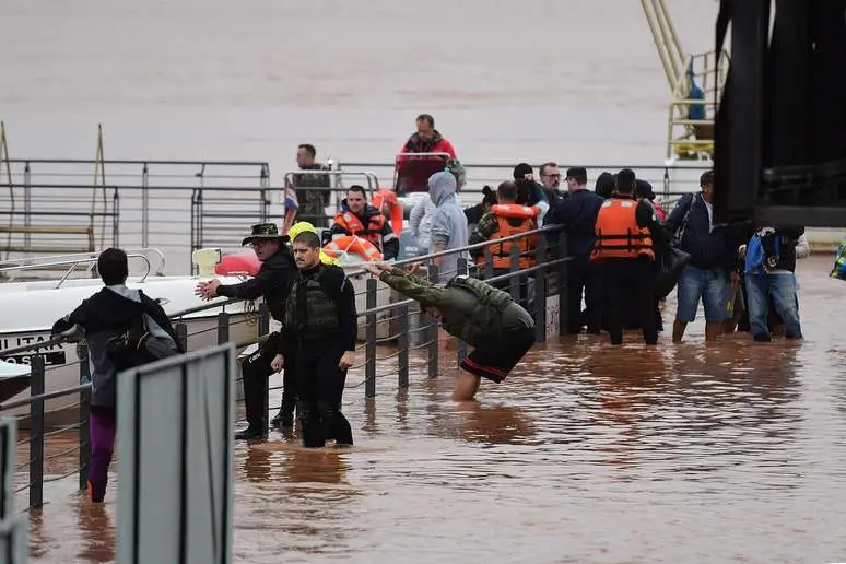 Temporal no Rio Grande do Sul: saiba como ajudar as vítimas -Foto: EDU ANDRADE/FATOPRESS