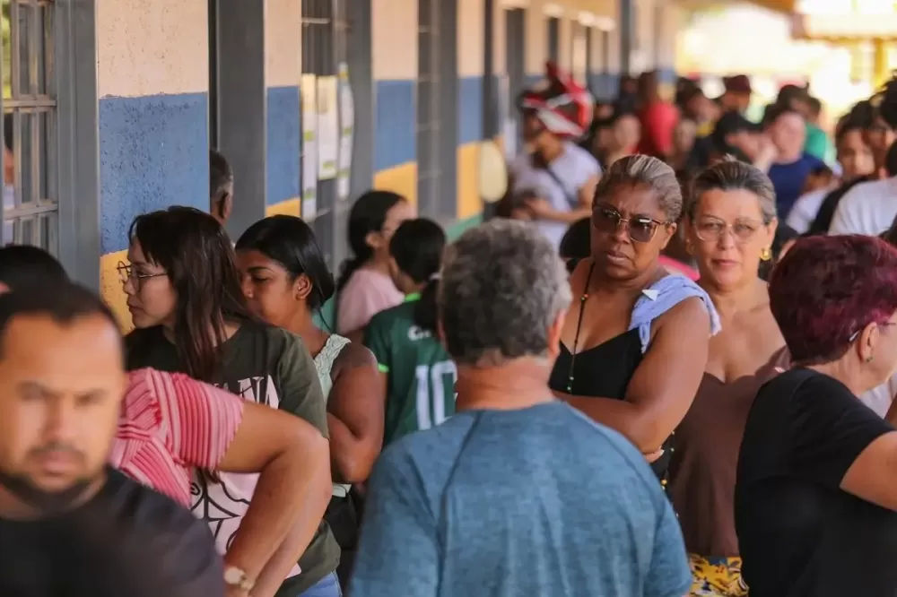 Imagem colorida de eleições em Águas Lindas - Foto: Metropóles